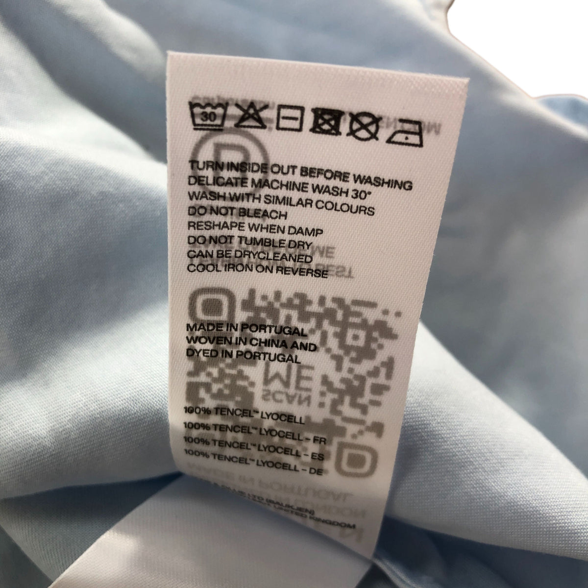 Baukjen Ann Short Sleeve Blouse Ice Blue Size 12