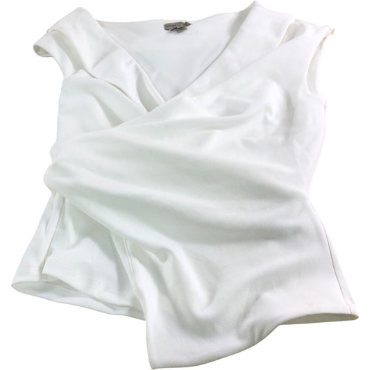 River Island Women's XS Blouse White Wrap Top