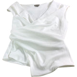 River Island Women's XS Blouse White Wrap Top