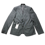River Island Slim Fit Jacket 38R Men's Grey Tailored Suit Casual Wear