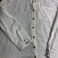 River Island Relaxed Fit Shirt Size 10 Women's White Cotton Button Up Top