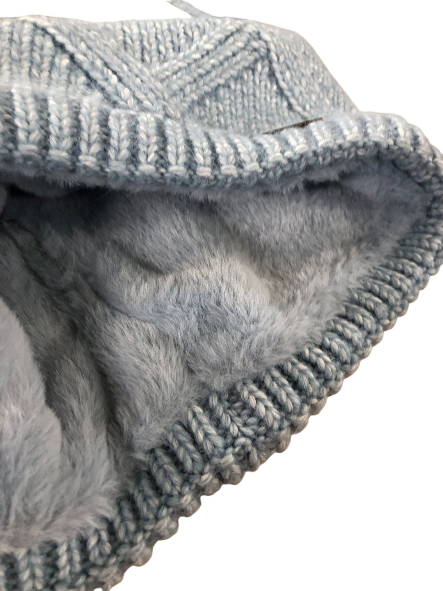 Weird Fish Lakeblu Cable Knit Snood Blue Women