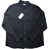 ZARA Men's Black Shirt Size XL Cotton Long Sleeve Casual Top