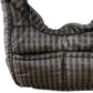 Padded Checked Shoulder Bag Grey Women's