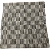 Decorative Pillowcase Striped Design Cotton Linen Mix 20" x 20"