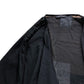 Roman Black Sheer Longline Cardigan Women's Beaded Detail Open Front Size 18