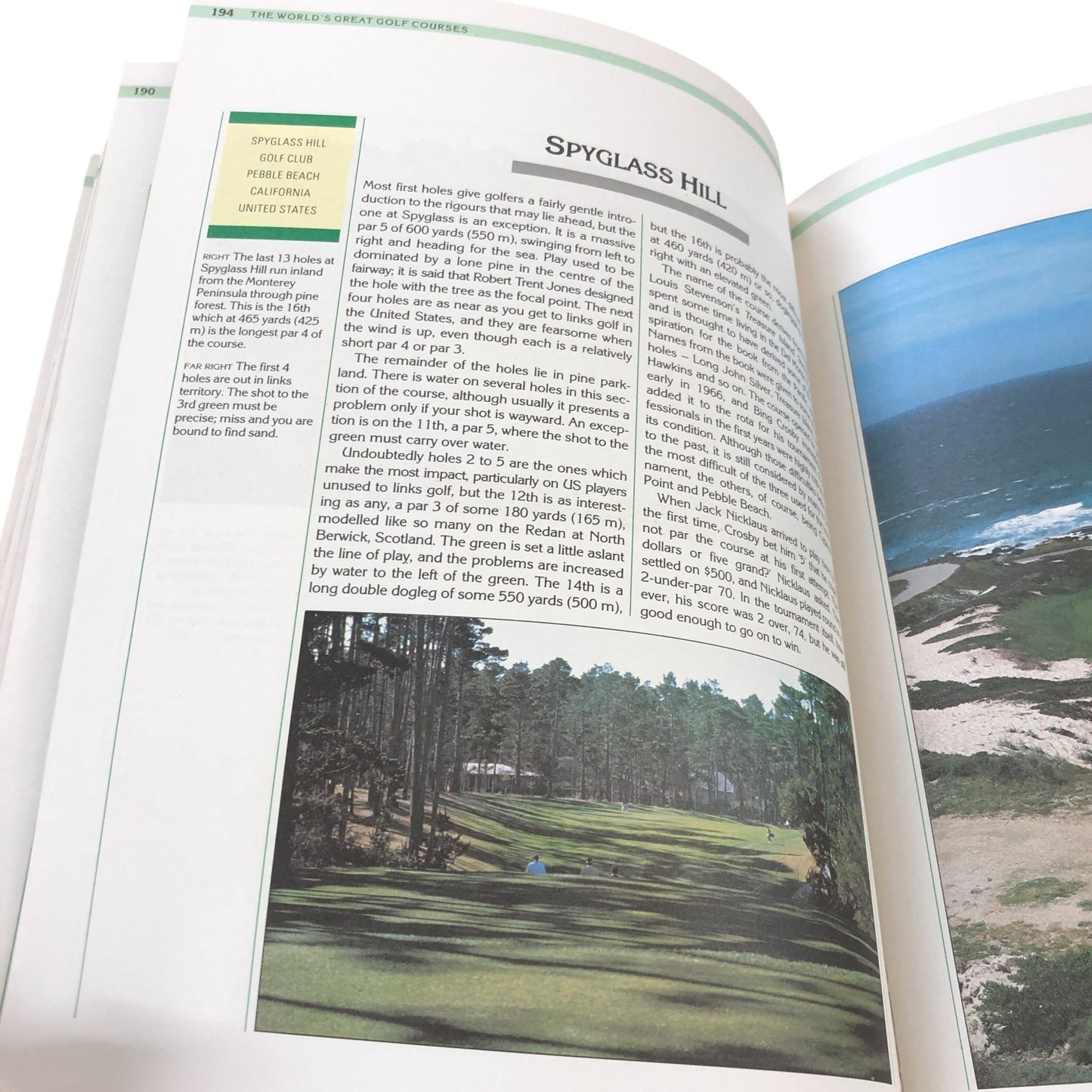 The Complete Book Of Golf Techniques Great Golf Courses History Used