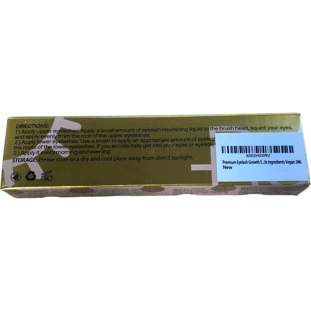 Recuren Plus Eyelash Serum 3ml Lengthen Strengthen Thicken Your Eyelashes
