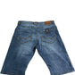 DUCK AND COVER ZEKI W34 Men's Denim Shorts Blue Classic Fit