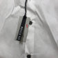 River Island Muscle Fit White Shirt Size M Men's Long Sleeve Smart Casual