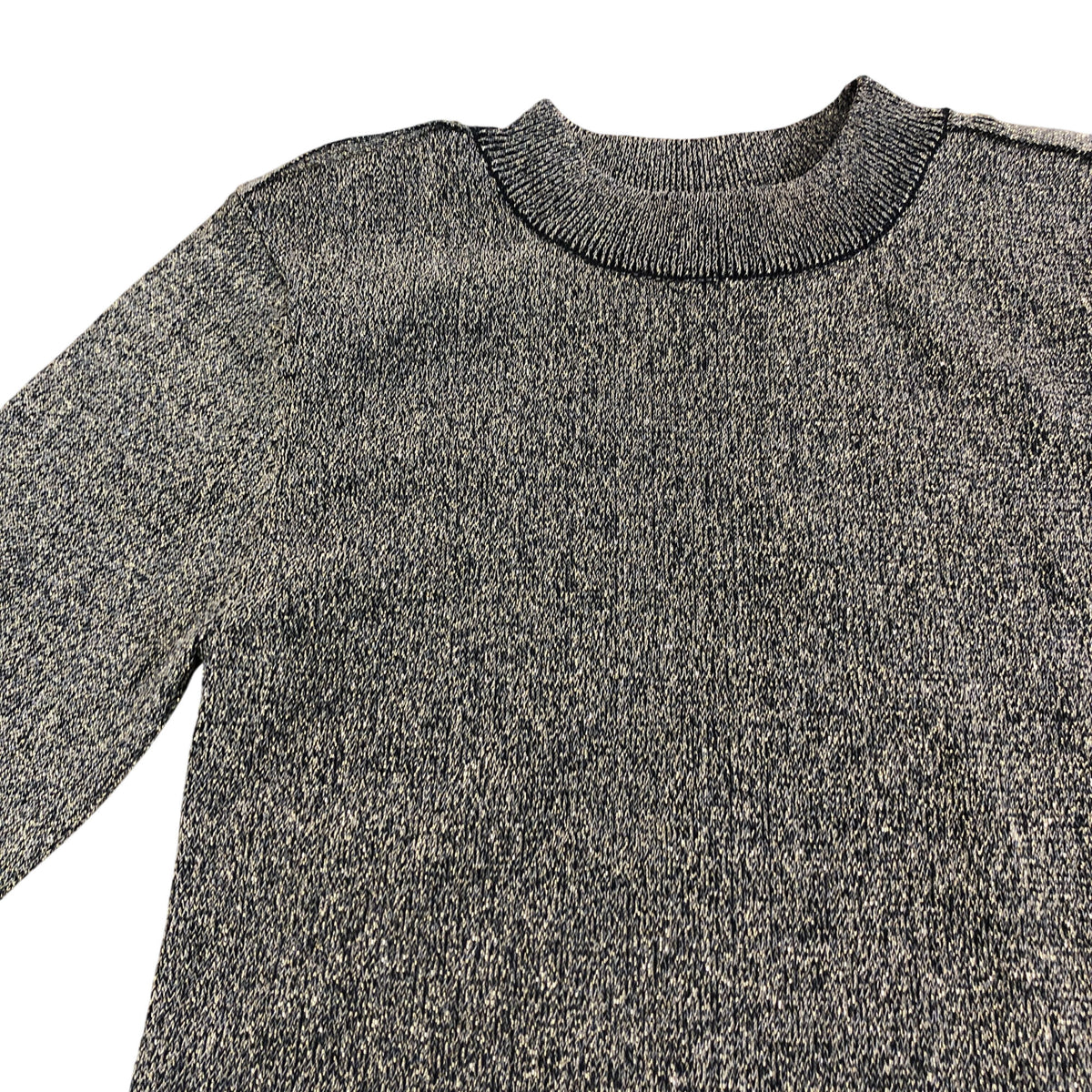 River Island Womens Size XS Sweater Top Long Sleeve Metallic Knit