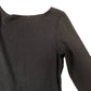 Black Long Sleeve Balloon Hem Maxi Dress Women's Casual Loose Fit 12