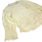 River Island Embroidered Butterfly Blouse Yellow Women's Long Sleeve Size Small