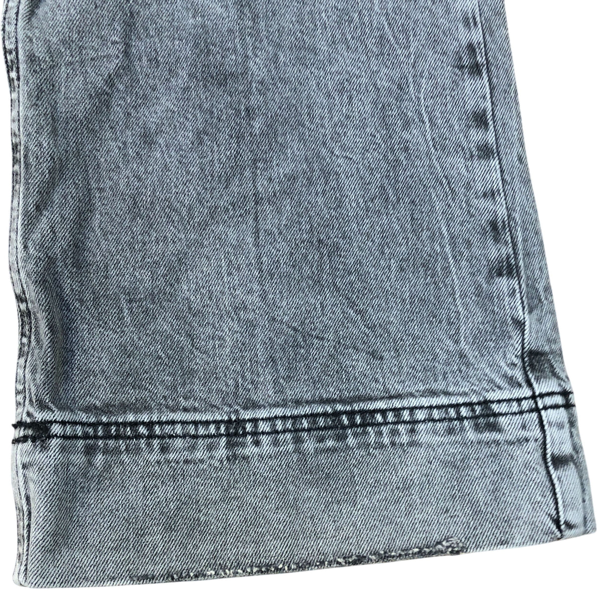 River Island High Rise Wide Grey Denim Jeans