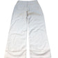 Baukjen Wide Leg Trousers UK12 Women's Organic Cotton Cream Denim