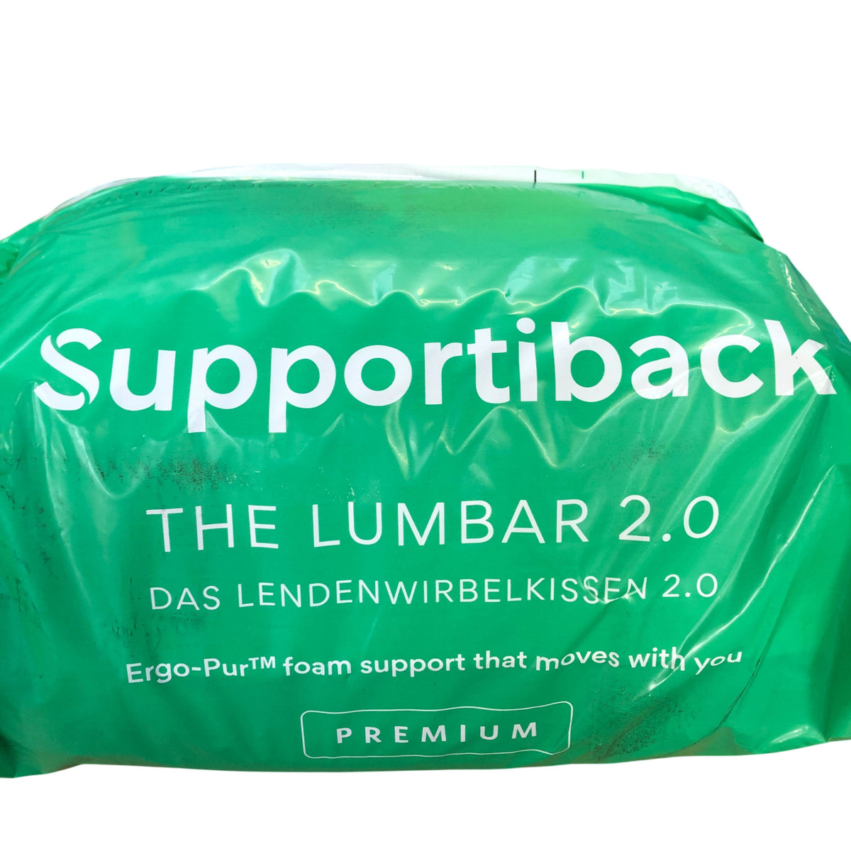 Supportiback Lumbar Cushion Comfort Ergonomic Foam Support Uses Back Pain