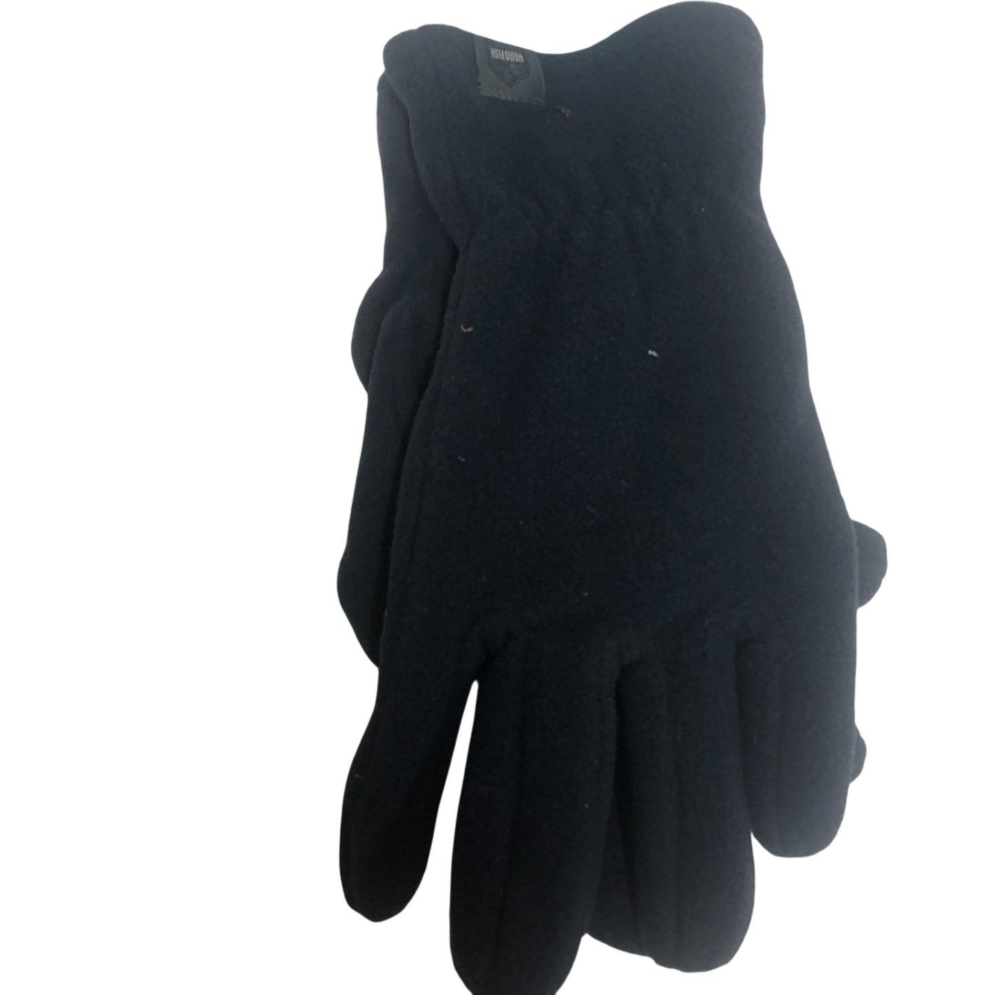 Weird Fish Fleece Gloves Navy Warm Winter Accessories Handwear