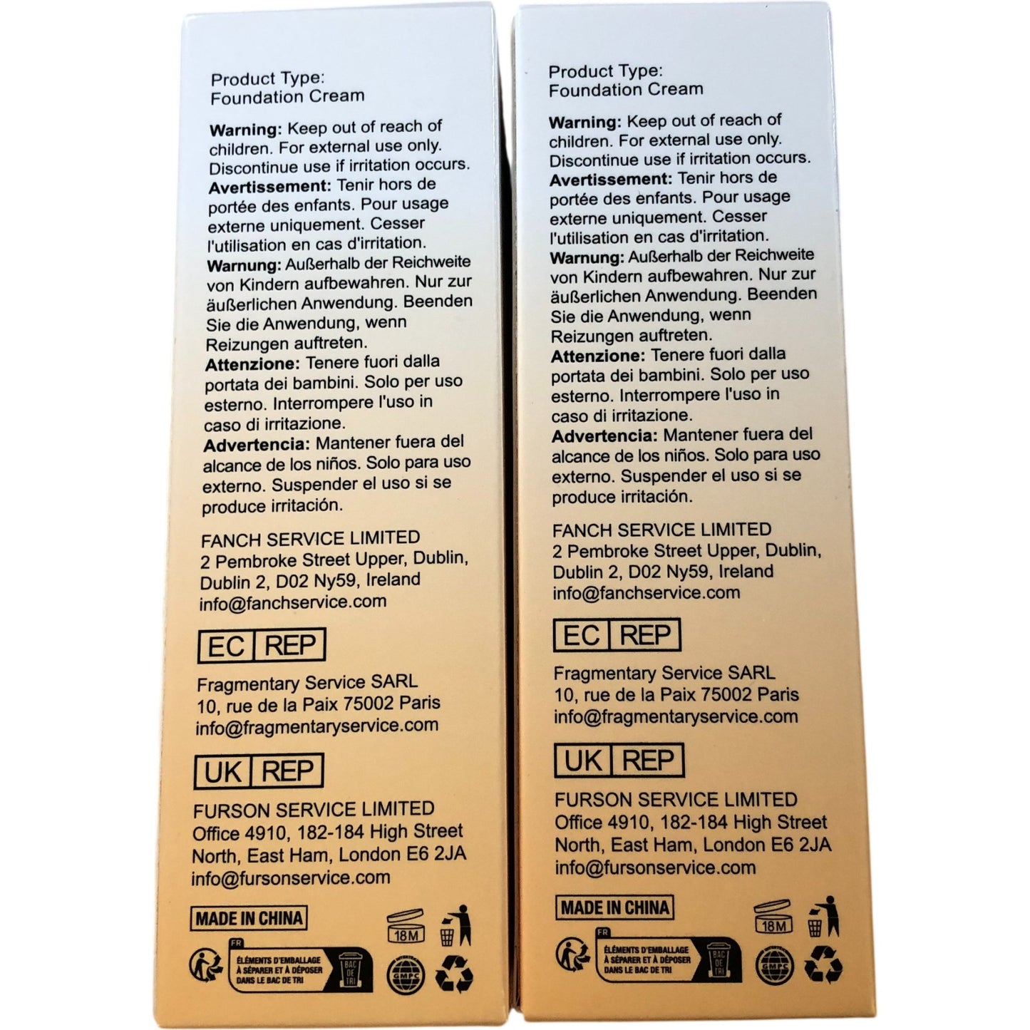 TLM Foundation Colour Changing 2 Pack SPF15 All Day Flawless Skin Care