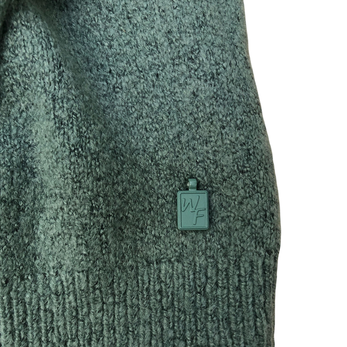 Weird Fish Fair Isle Sweater Ivy Green Crew Neck Long Sleeve Size 14