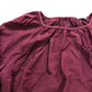 Women's Burgundy Long Sleeve Dress Elasticated Cuffs - Size 18