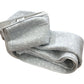 Quilted Cotton Throw Blanket 215x250cm Grey Floral Design