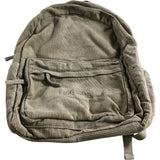 Beige Corduroy Backpack