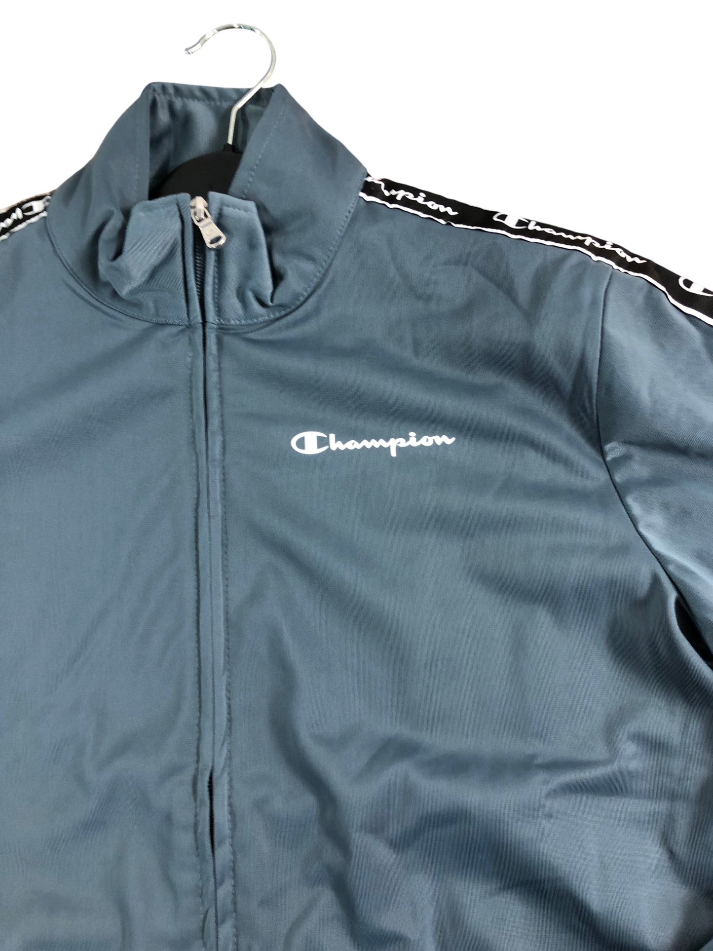 CHAMPION Track Jacket Boys' Activewear Zip-Up Sportswear Grey 13-14 Years