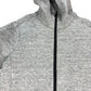 Lululemon Women's Size 8 Hooded Activewear Jacket Grey Polyester Blend