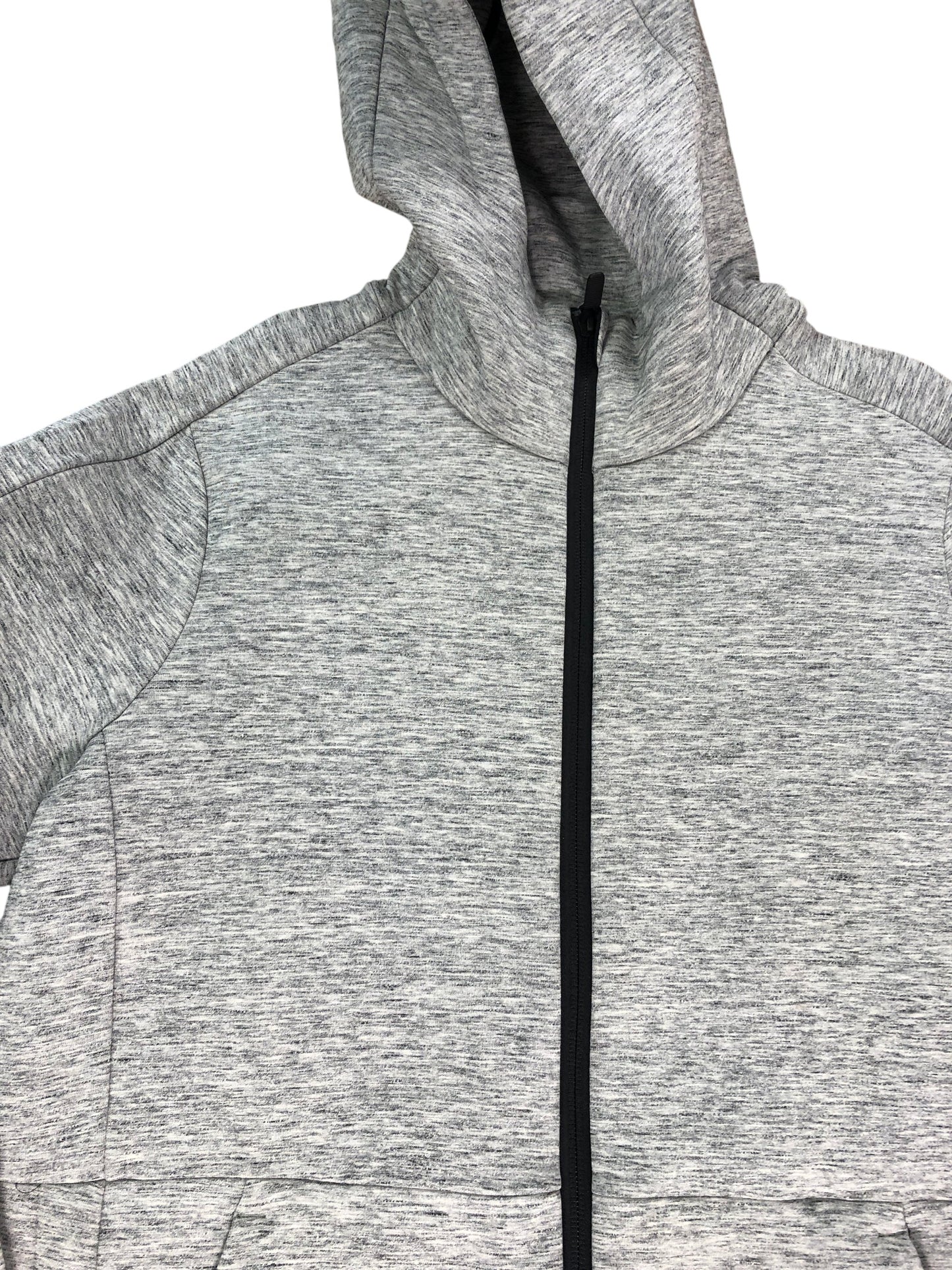 Lululemon Women's Size 8 Hooded Activewear Jacket Grey Polyester Blend