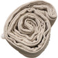The White Company Kingsize Bedspread Soft Cream Quilted Blanket Faux Fur Trim