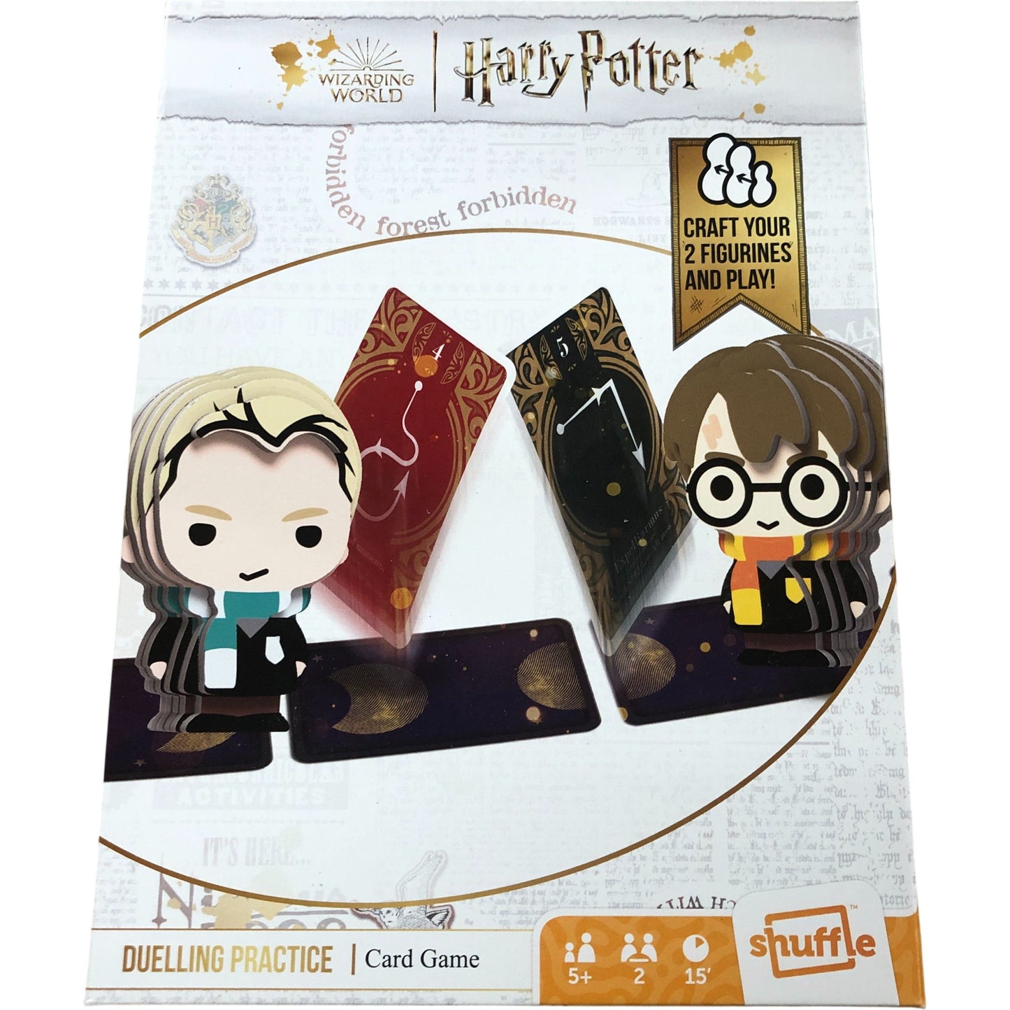 Harry Potter Duelling Practice Card Game Customisable Figurines 2 Players