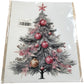 Christmas Tree Poster Wall Décor 4 Pack 8x10"