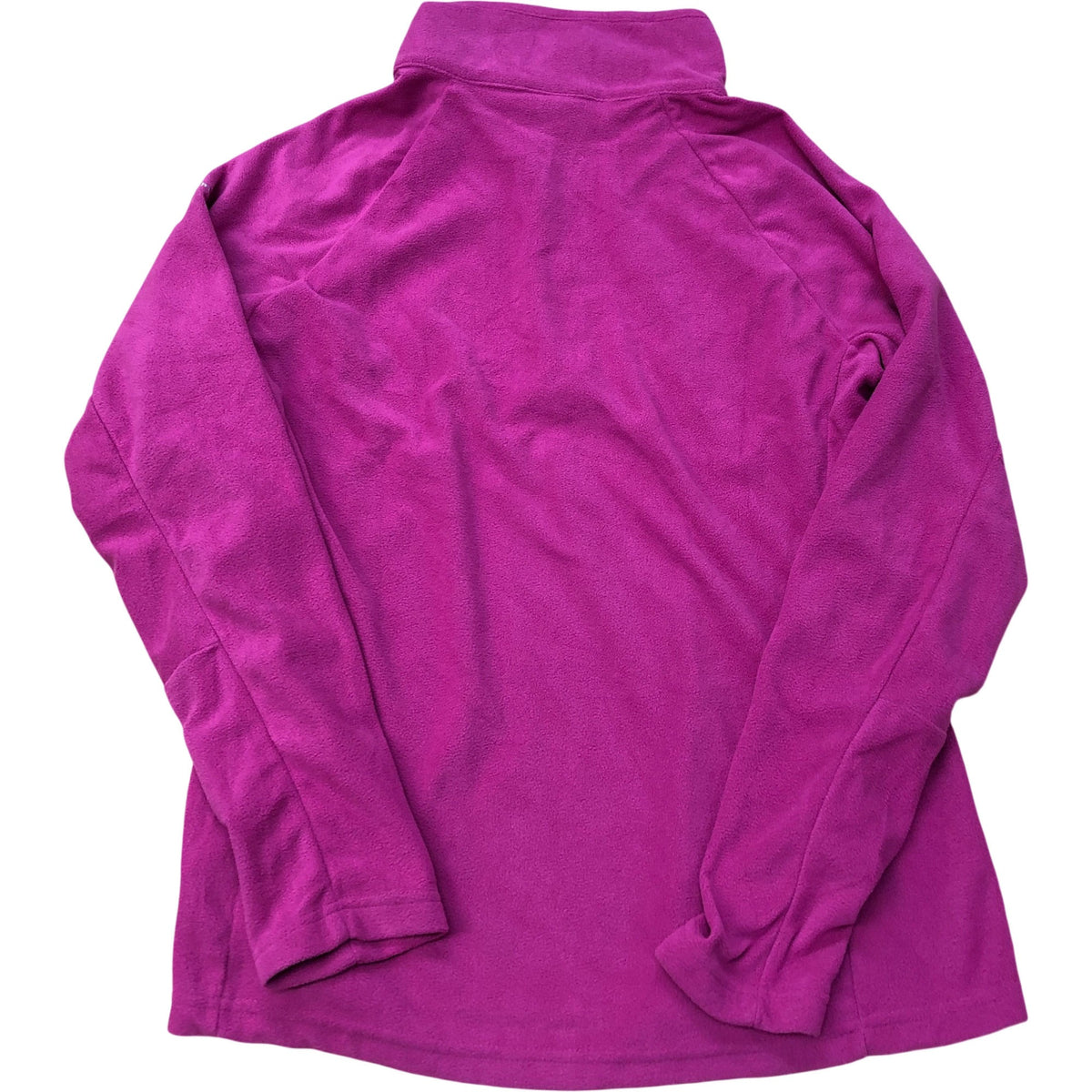 Columbia Women's 1/4 Zip Pullover Fleece Pink Size L