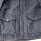 Men's Brown Polyester Casual Jacket with Pockets XL
