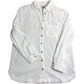 River Island Relaxed Fit Shirt Size 10 Women's White Cotton Button Up Top