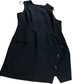 River Island Shift Dress Women's Black Sleeveless Classic Design Style UK10