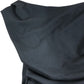 River Island UK10 Women's Black Draped Top