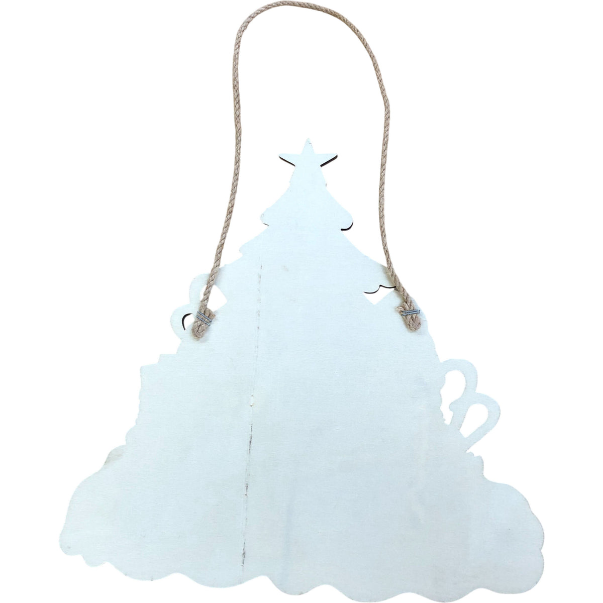 Meowy Christmas Cat Wall Décor Festive Wooden Plaque Holiday Sign