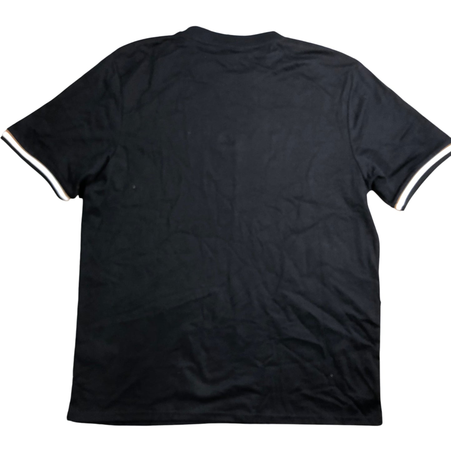 Hugo Boss Iconic T-Shirt Large Men's Short Sleeve Black Cotton Fashion Top