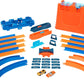 HOT WHEELS Deluxe Stunt Box Construction Set With 2 Cars Ages 4 Unassembled