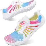 Scurtain Unisex Water Shoes Quick Dry Colourful Bare Foot Trainers Size 8