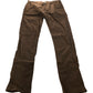 Onfire W32 L34 Men's Slim Fit Brown Cotton Stretch Jeans