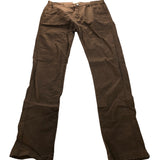 Onfire W32 L34 Men's Slim Fit Brown Cotton Stretch Jeans