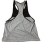 ASOS Tank Top Black and Grey Sleeveless Casual Summer Wear Large
