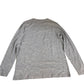 Kangaroo Poo Long Sleeve T-Shirt Size M Men's Grey Cotton Blend Soft Fabric