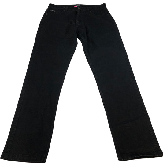 Nicce Men's Black Jeans 32W 30L Regular Fit Stylish Casual Trousers