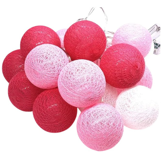 Fairy Lights LED String Lights Pink Red White Decorative