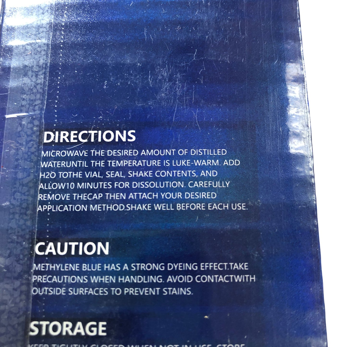 HXOGYUB Methylene Blue Kit 1000MG 100ML Research Grade Cognitive Booster