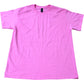 Gildan Ultra Cotton T-Shirt Pink Size L Men's Short Sleeve Classic Fit