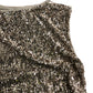 Branded Gold Sequin Blouse UK 12 Women's
